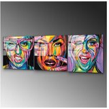 WALLXPERT dekorativna slika od kaljenog stakla smile 3 (uv 852) 50 x 50cm | ePonuda.com