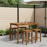  Stol za bar u vrtu Prirodna 147 x 88,5 x 105 cm | shoptok.hr