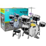 Lean_Toys Set Bobni z lučkami in zvoki Karaoke USB mikrofon | Shoptok.si