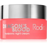 Rodial Dragon's Blood Hyaluronic Night Cream nočna pomlajevalna krema 10 ml