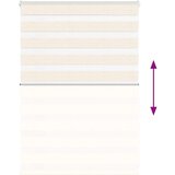 vidaXL Zavjesa zebra 115x100 cm širina tkanine 110,9 cm poliester | shoptok.hr
