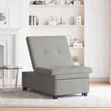  Krevet-sofa na razvlačenje Svijetlo siva 194 x 67 x 82 cm | shoptok.hr