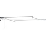 Ručna Ročna zložljiva senčnica z LED lučmi Bordo rdeča 3,5 x 2,5 m, (5000205493) | Shoptok.si