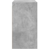  Zidni ormarić sa staklenim vratima boja betona 68x37x68,5 cm | Eponuda.ba