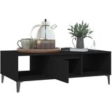  Stolić za kavu crni 103,5 x 60 x 35 cm konstruirano drvo | shoptok.hr