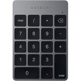 Satechi Aluminijasta brezžična številska tipkovnica astro siva | Shoptok.si