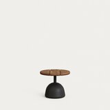 Kave Home Okrugao vrtni stolić za kavu s pločom stola od bagrema ø 43 cm Saura – | shoptok.hr