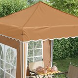  Rastezljivi šator za zabave 195 x 195 x 245 cm Bež | shoptok.hr