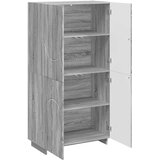  Visoka komoda Siva Sonoma 79 x 41 x 151 cm Konstruirano drvo - Siva Sonoma | shoptok.hr