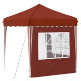  Rastezljivi šator za zabave 195 x 195 x 245 cm Terakota | shoptok.hr