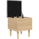  Klupa za pohranu boja hrasta 42x42x46 cm od konstruiranog drva | shoptok.hr