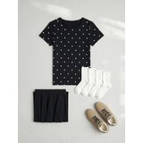 Sinsay Pamučna majica s točkicama | shoptok.hr