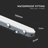  LED tehničko svetlo sa modulom za nužno napajanje LED/36W/230V 6500K IP65 2200mAh 120 cm | Eponuda.com