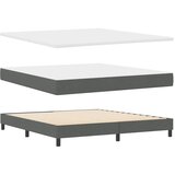  Krevet s opruga kutije Tamno siva 180 x 200 cm tkanina | shoptok.hr