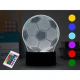Lampa 3D na dodir promjena boja Football XL2333