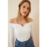  Blouse - White - Regular fit | shoptok.hr
