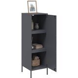  Visoka komoda antracit 36 x 39 x 113 cm čelična | Eponuda.com