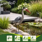 Gardlov vrtna figura čaplja na kolcu 66 cm, siva Slike