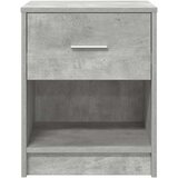  Noćni ormarići 2 kom s ladicama betonsko-sive boje 40x34x50 cm | Shoptok.si