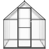  Staklenik s okvirom antracit 169 x 169 x 195 cm aluminijski | Eponuda.ba