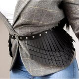 Fenzy Ukrasni Remen Od Umjetne Kože, Art2786, Crni Cijene