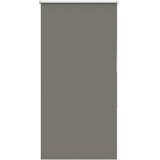 vidaXL Rolo zavjesa Blackout siva 75x130 cm Širina tkanine 70,7 cm | shoptok.hr