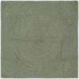 Tepisi za područja Maslinastozelena 160 x 160 cm Juta - Maslinastozelena 160 x 160 cm