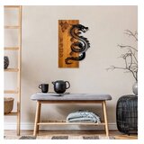 WALLXPERT dragon WalnutBlack Decorative Wooden Wall Accessory | ePonuda.com