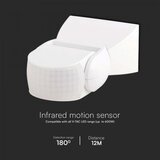  spoljašnji infracrveni senzor pokreta 180° 230V IP65 beo | Eponuda.com