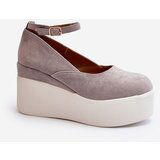 Kesi Women's espadrilles on wedge grey Malla Cijene