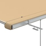 Tenda za kamp-prikolicu i karavan 3 x 2 x 2,15 m bež | shoptok.hr