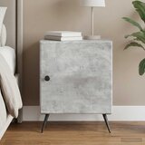  Noćni ormar Betonska siva 43 x 34,5 x 50 cm Konstruirano drvo | shoptok.hr