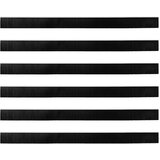 vidaXL Skrbniki za vrata z vijaki 6 pcs Bela 100 cm | Shoptok.si