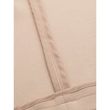 Ombre Men's SLIM knit jacket with subtle texture - beige | ePonuda.com