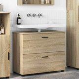 vidaXL Kupaonski ormar s ladicama sonoma hrast 76.5 x 35 x 64 cm | shoptok.hr