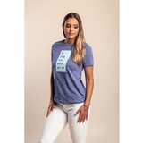 Fenzy Bombažna Majica S Potiskom, Blue | Shoptok.si