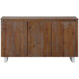 Støraa Niska komoda od borovine u prirodnoj boji 140x80 cm Lagos - Cijene