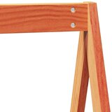 vidaXL streha za otroško posteljo voščeno rjava 199x80,5x88 borovina | Shoptok.si