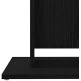 Bistro stol crni hrast 60x60x75 cm inženjerski drvo - Crni hrast | shoptok.hr