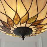 Endon 111872 - Luster na lancu Tiffany HUTCHINSON 3xE27/60W/230V, prečnik 50 cm | Eponuda.com