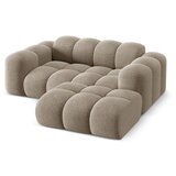 Cosmopolitan Design Svjetlo smeđa kutna garnitura od šenila (s desnim kutom/s ležaljkom) Treno – | shoptok.hr