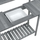  za sadnju sa sudoperom 147 5x44x139 5 cm masivna jelovina | shoptok.hr