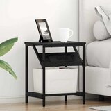  Noćni ormar Crni hrast 38 x 30 x 48 cm Konstruirano drvo | shoptok.hr