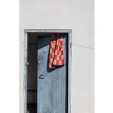 Mette Ditmer Denmark Oranžno-bež frotirna brisača iz organskega bombaža 50x90 cm Retro – | Shoptok.si