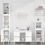 Maison Chic Kopalniško pohištvo - Kopalniški sestavi 3 kosi bele barve inženirski les, (21787806) | Shoptok.si