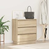  Noćni ormar Sonoma hrast 71 x 34,5 x 75 cm Konstruirano drvo | shoptok.hr