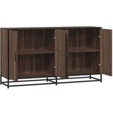 vidaXL Komoda smeđi hrast 134x35x76 cm konstruirano drvo | shoptok.hr