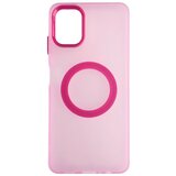  Silikonska futrola Magsafe FLURO COLOR Samsung A06 ROZE Cene