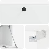 TV ormar za zid 78,5 x 31 x 30 cm Bijela Konstruirano drvo | shoptok.hr