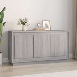  Komoda sivog hrasta sonome 102x35x55 cm od konstruiranog drva | shoptok.hr